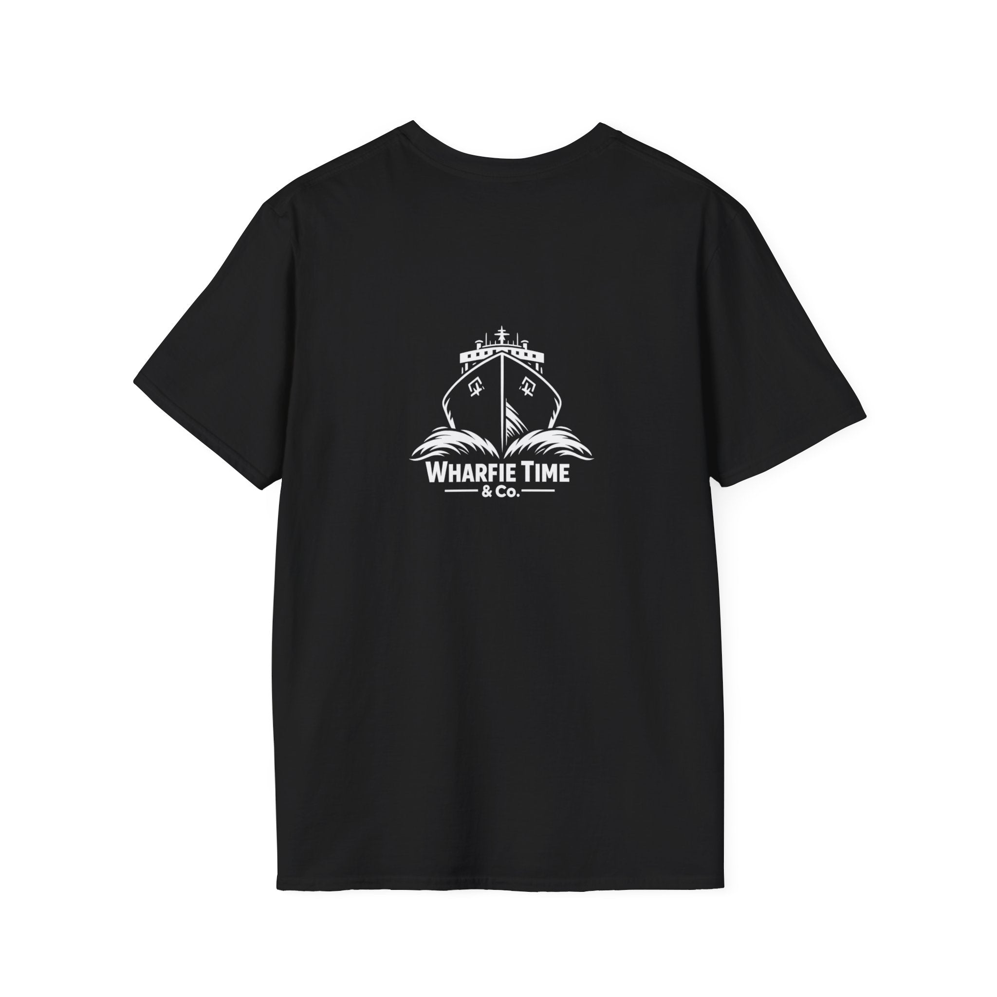 T-Shirt — "The Classic small logo front big ship logo back!" Graphic Tee