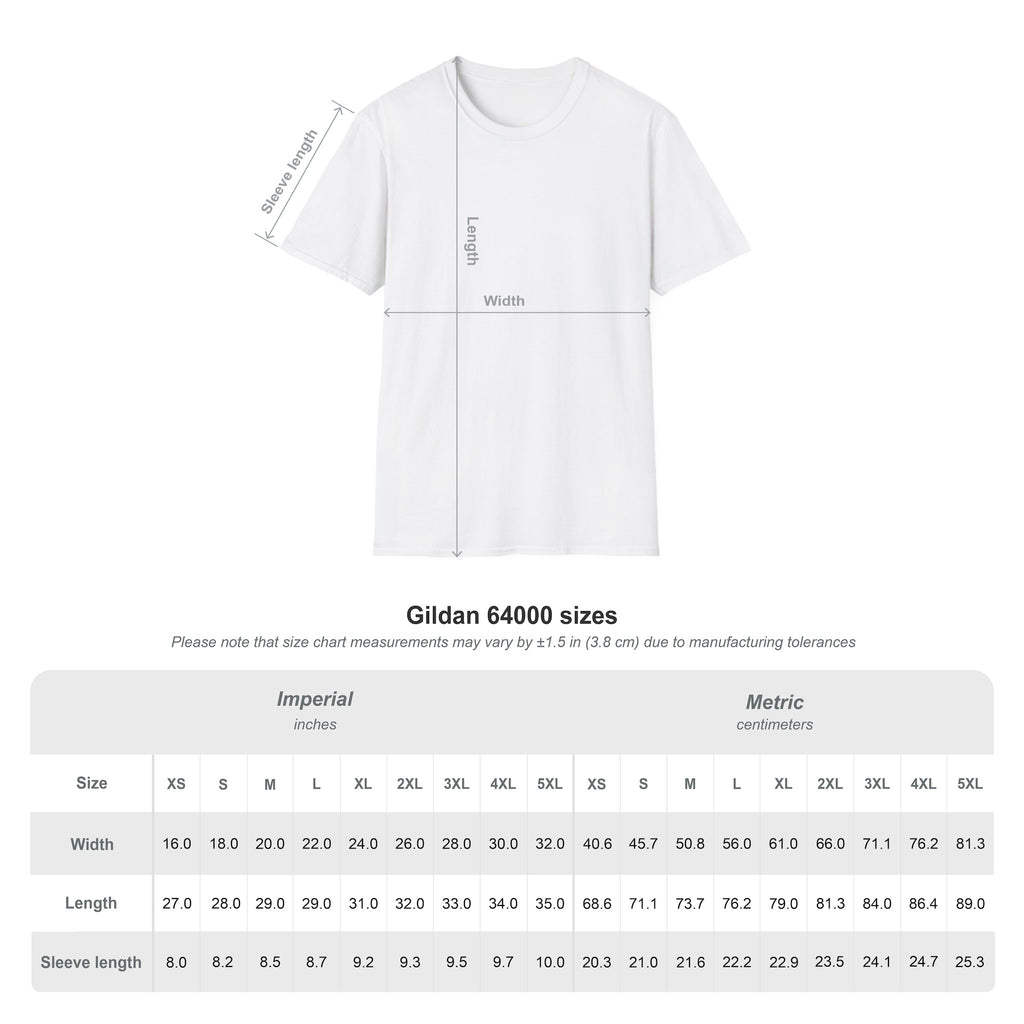 T-Shirt — "The Classic small logo front big ship logo back!" Graphic Tee