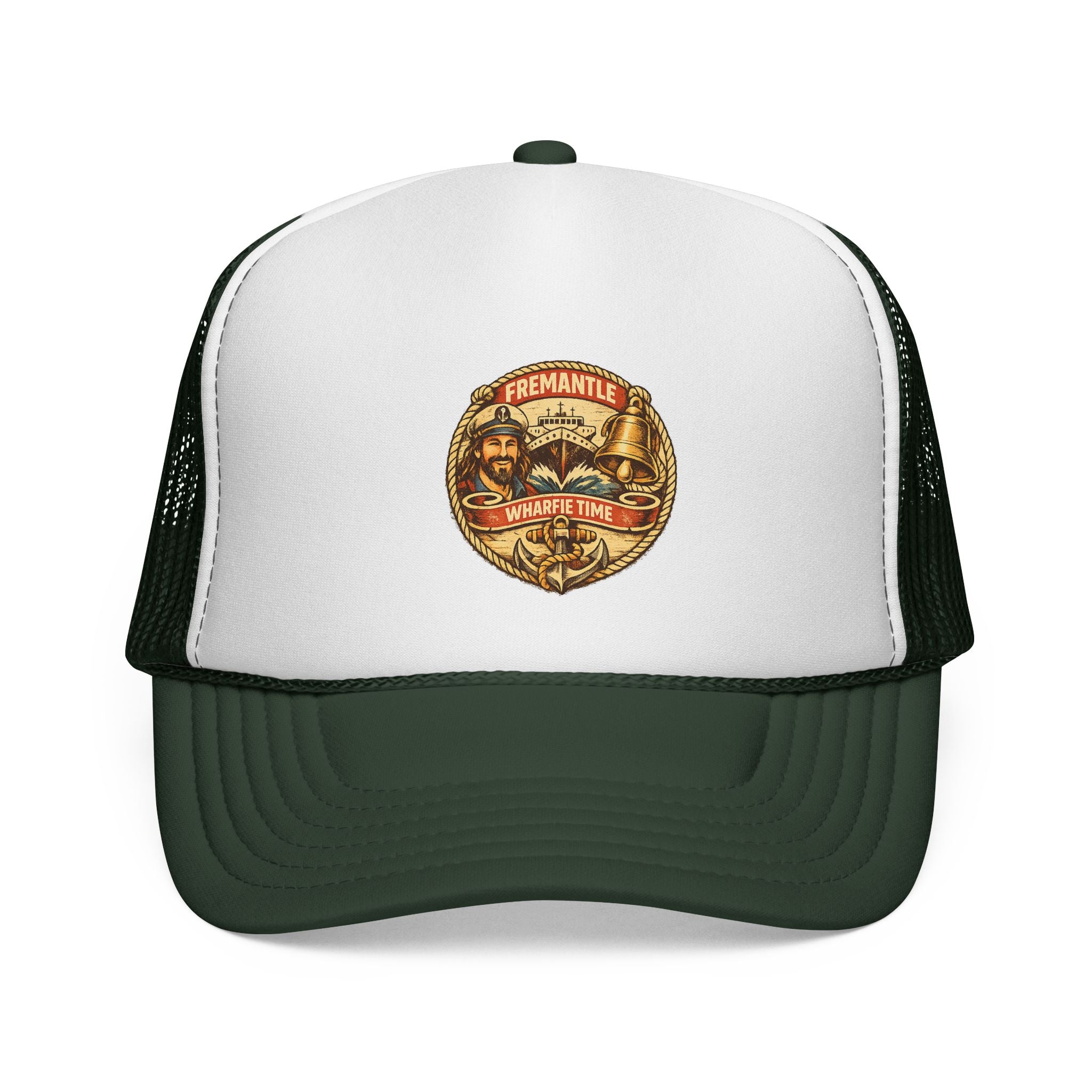Wharfie Time Logo -Cap