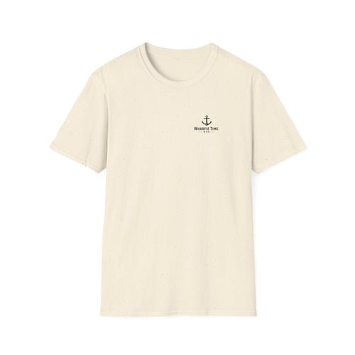 Anchor Chest Logo T-Shirt — Small Nautical Anchor "Anchors Tow" Tee