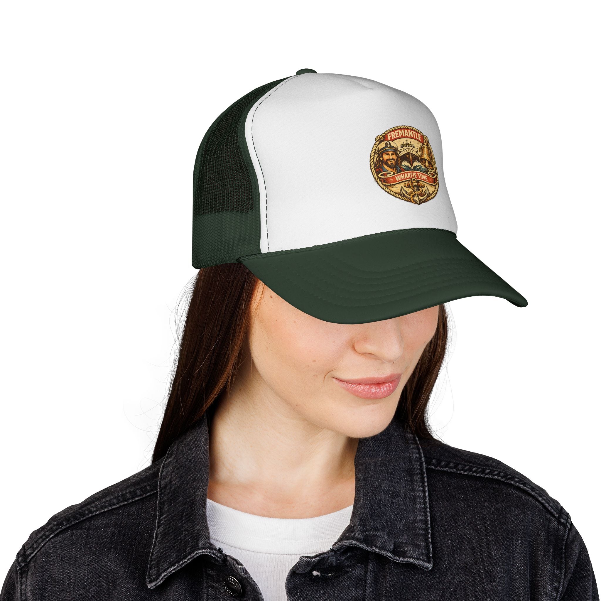 Wharfie Time Logo -Cap