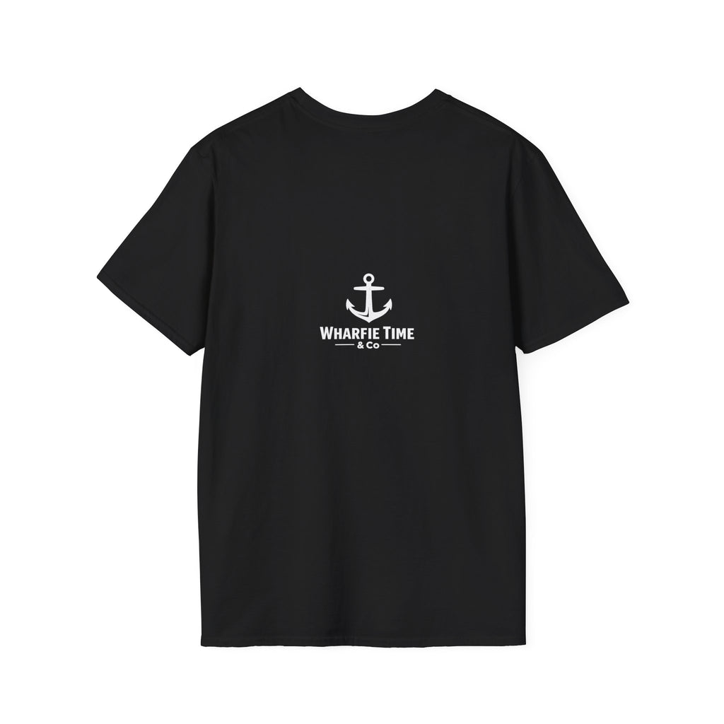Wharfie Time and Co - T-Shirt — "The Classic small logo front big logo back!" Graphic Tee