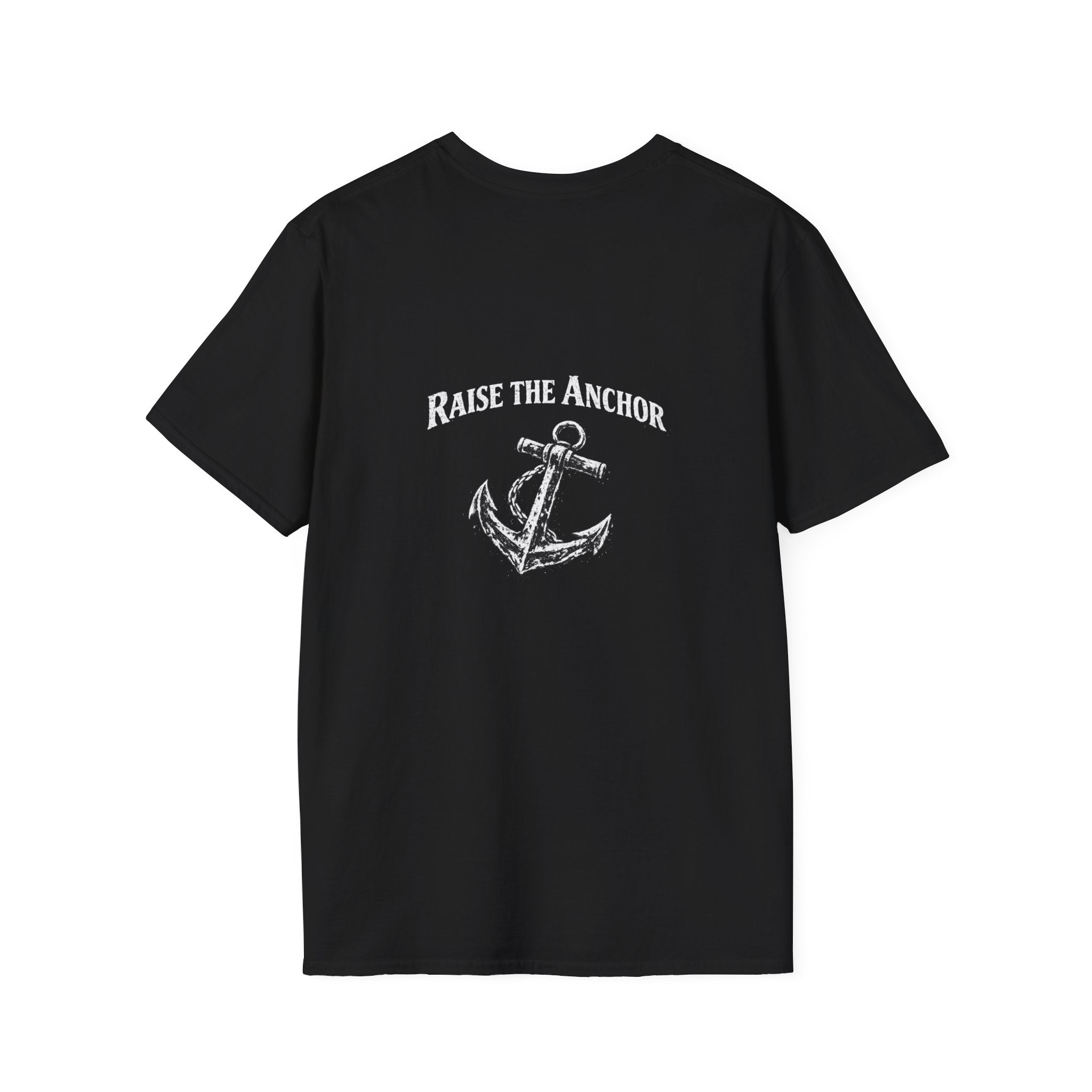 Nautical Anchor T-Shirt — "Raise the Anchor" Graphic Tee