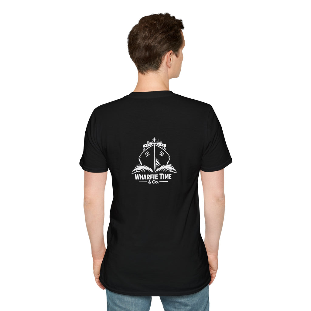 T-Shirt — "The Classic small logo front big ship logo back!" Graphic Tee