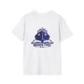 Boat Logo T-Shirt — "Wharfie Time" Nautical Crew Tee