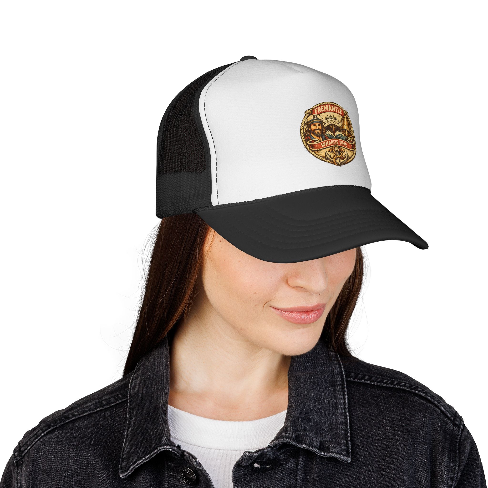 Wharfie Time Logo -Cap